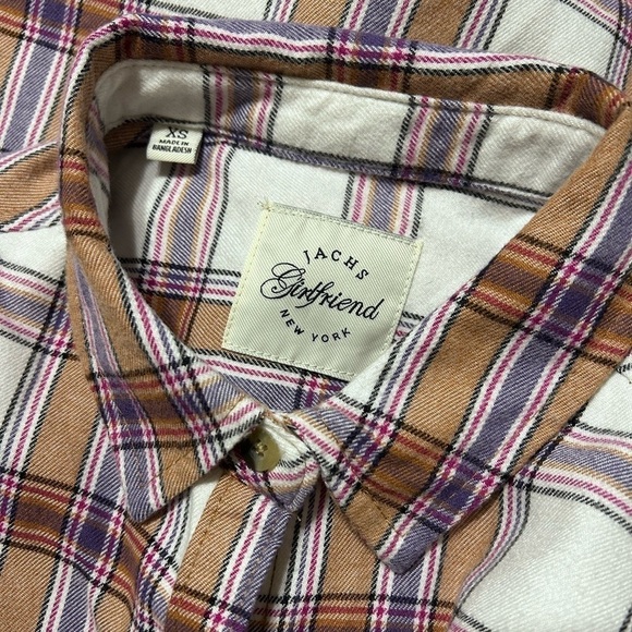 JACHS Girlfriend New York flannel shirt - Picture 3 of 7